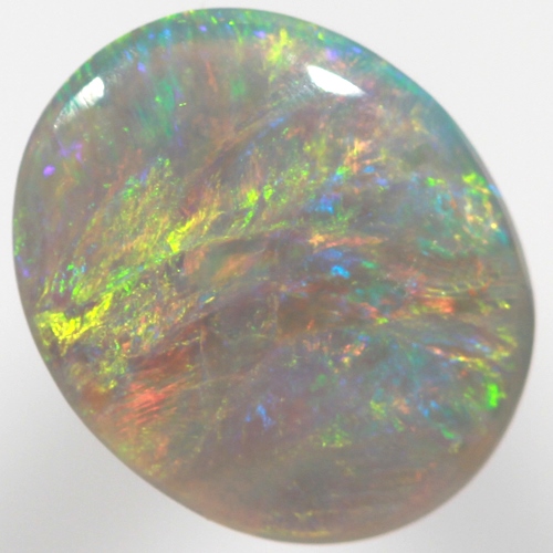 SOLID CRYSTAL OPAL Moving colour always, bright 3D colourplay
